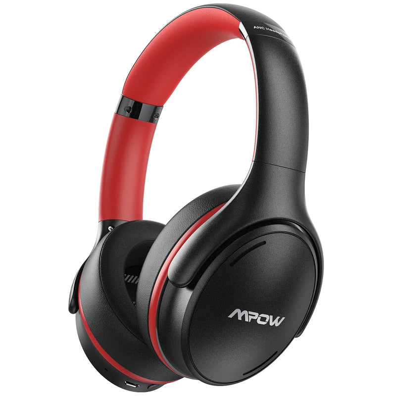 Mpow H19 IPO Bluetooth 5.0 ANC Headphones – Lightweight Wireless Headset with CVC 8.0 Mic & Fast Charge