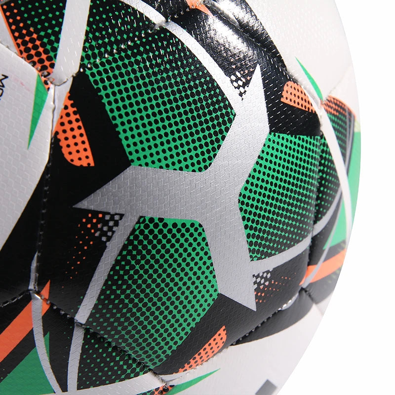 KELME Professional Soccer Ball TPU – Size 3, 4, or 5 – Red Green Goal Team Match Training Ball