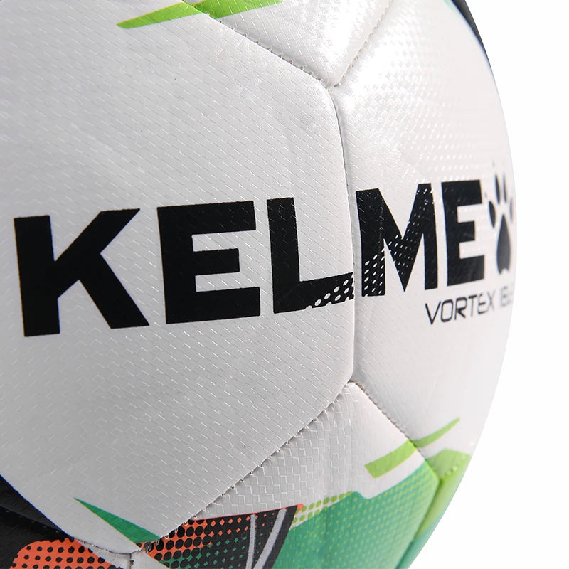 KELME Professional Soccer Ball TPU – Size 3, 4, or 5 – Red Green Goal Team Match Training Ball