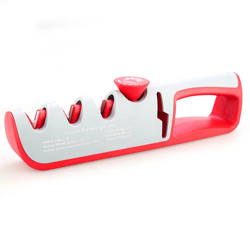 Adjustable Knife Sharpener 4 Stages Professional Whetstone Tool for Knives & Scissors