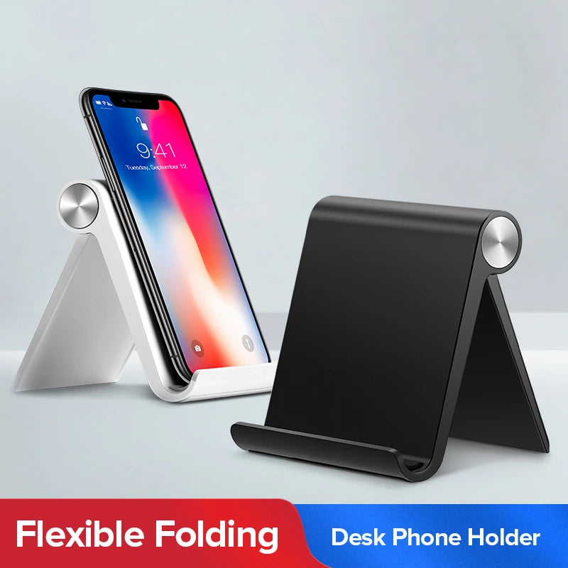 Universal Desk Phone & Tablet Holder – Portable Stand for iPhone, Samsung, Xiaomi, and Tablets