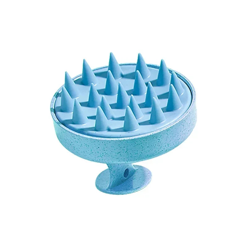 Scalp Massage Brush | Wet & Dry Head Cleansing with Soft Silicone Cushion