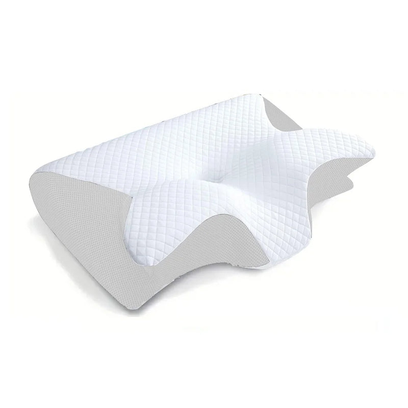 Memory Foam Cervical Pillow – Ergonomic Contour Orthopaedic Neck Pillow for Pain Relief & Support