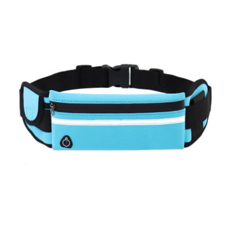 Waterproof Reflective Sports Waist Bag with Adjustable Strap for Running, Cycling & Fitness