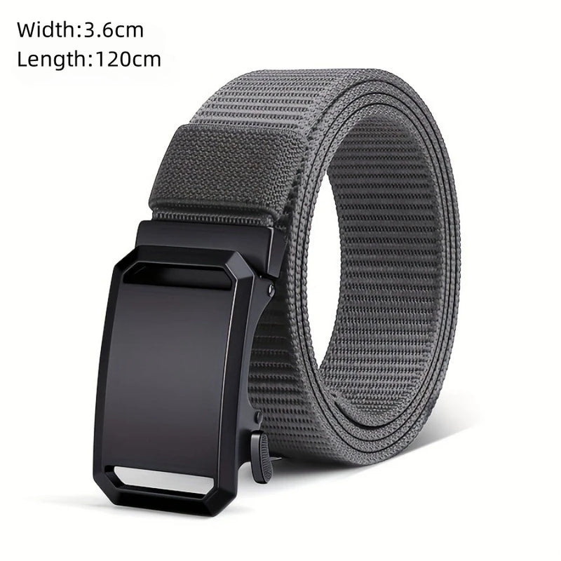 Men’s Outdoor Tactical Nylon Belt – Multi-Functional, Durable Canvas Belt with Adjustable Buckle