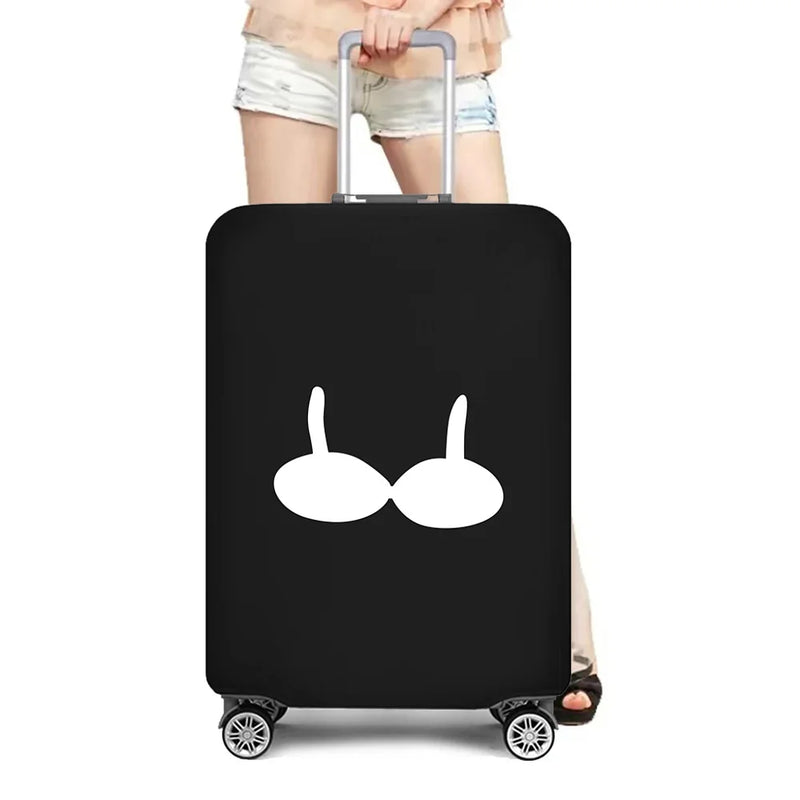 Luggage Cover for Suitcase | Protective Travel Case with Funny Patterns | 18-32 Inch Trolley Cover