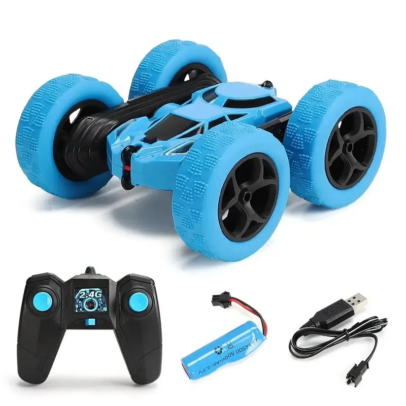 RC Stunt Car with 360° Flip, 2.4G Remote Control, Off-Road Drift, Kids & Adults Gift