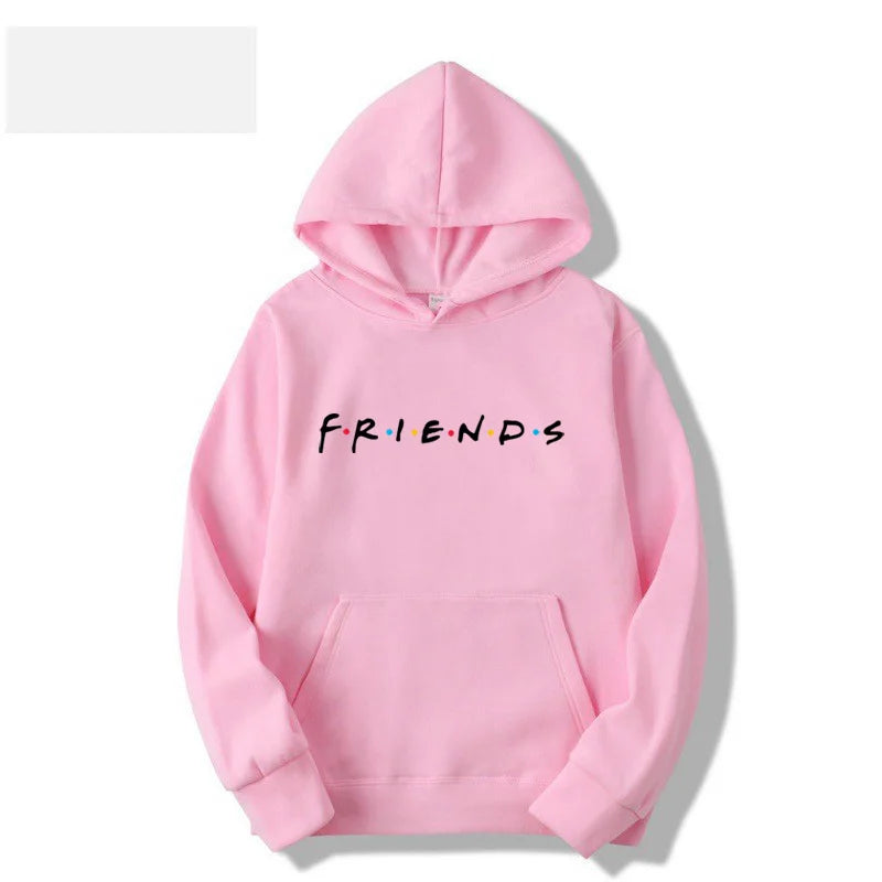 Unisex Friends Hoodie Sweatshirt – Casual Autumn & Winter Fashion