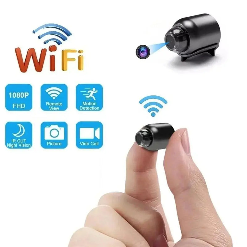 NEW X5 MINI CAMERA – HD 1080P WIRELESS WIFI CAMERA, COMPACT DESIGN, CYCLIC RECORDING, HOME & OUTDOOR USE