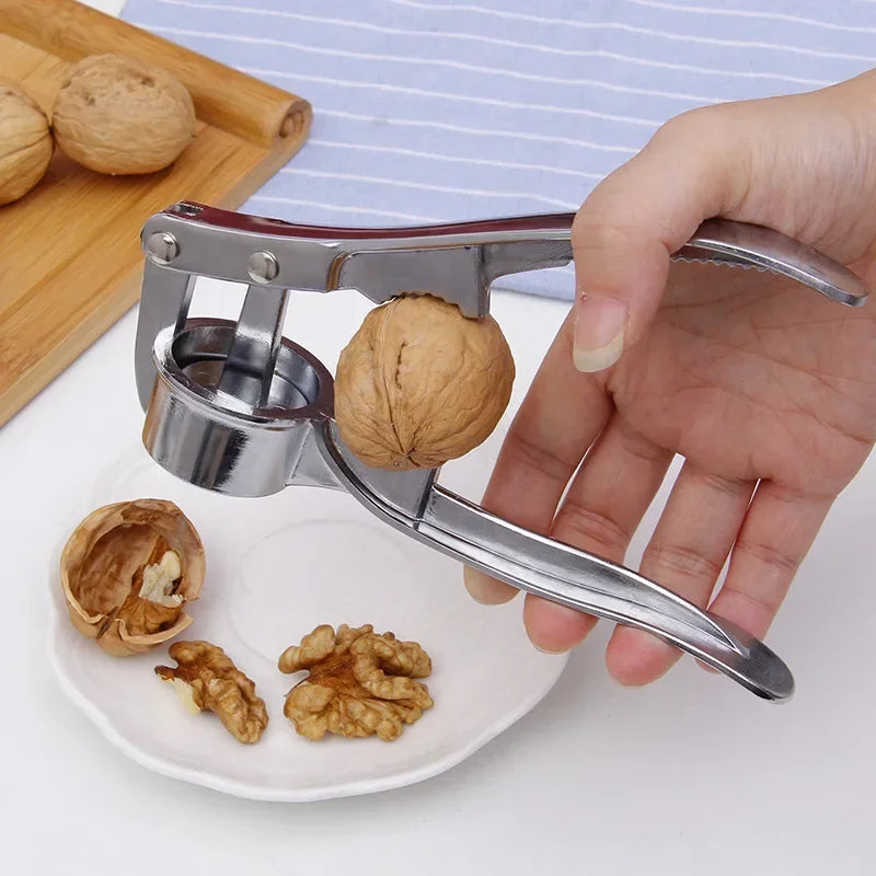 Stainless Steel Garlic Press | Manual Garlic Smasher & Mincer Tool for Kitchen