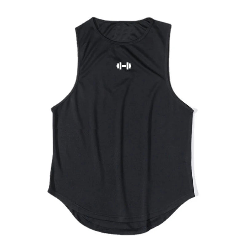 Men's Quick-Drying Gym Tank Top | Sleeveless Fitness Shirt for Bodybuilding & Summer Sports