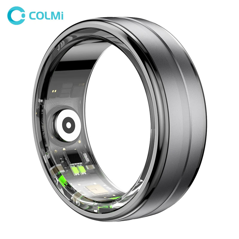 COLMI R06 Smart Ring for Men & Women, Heart Rate & Blood Oxygen Monitor, IP68 Waterproof