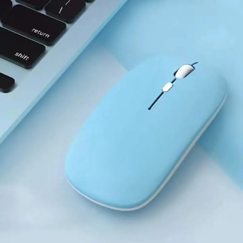 Silent Bluetooth Mouse – Noiseless Wireless Optical Mouse for Laptop, iPad, Samsung Tablet, Universal Use