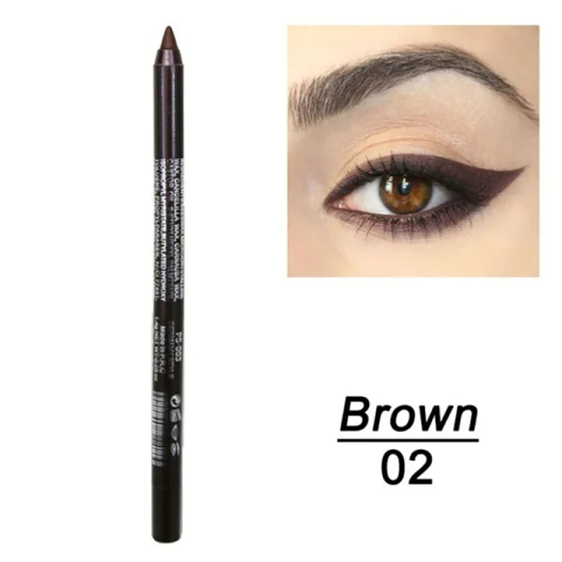 Waterproof Silkworm Pearlescent Eyeshadow & Eyeliner Pen | High Gloss Gel Pen