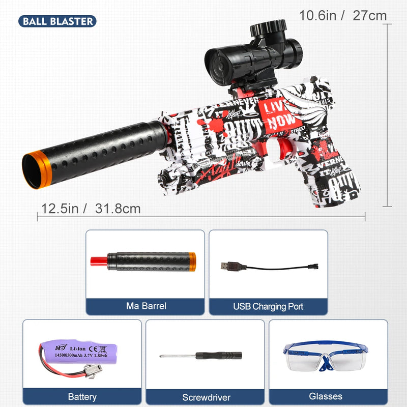 M416 ELECTRIC BLASTER GUN SET – HIGH-PRECISION SHOOTING TOY FOR KIDS & ADULTS – GREAT GIFT