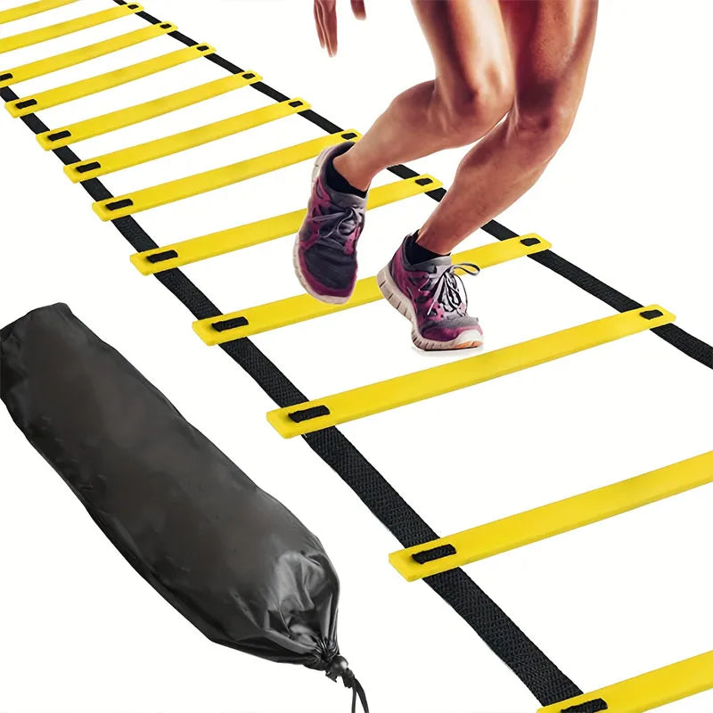 Agility Ladders with Nylon Straps for Speed, Flexibility & Football Training – Durable Sports Equipment