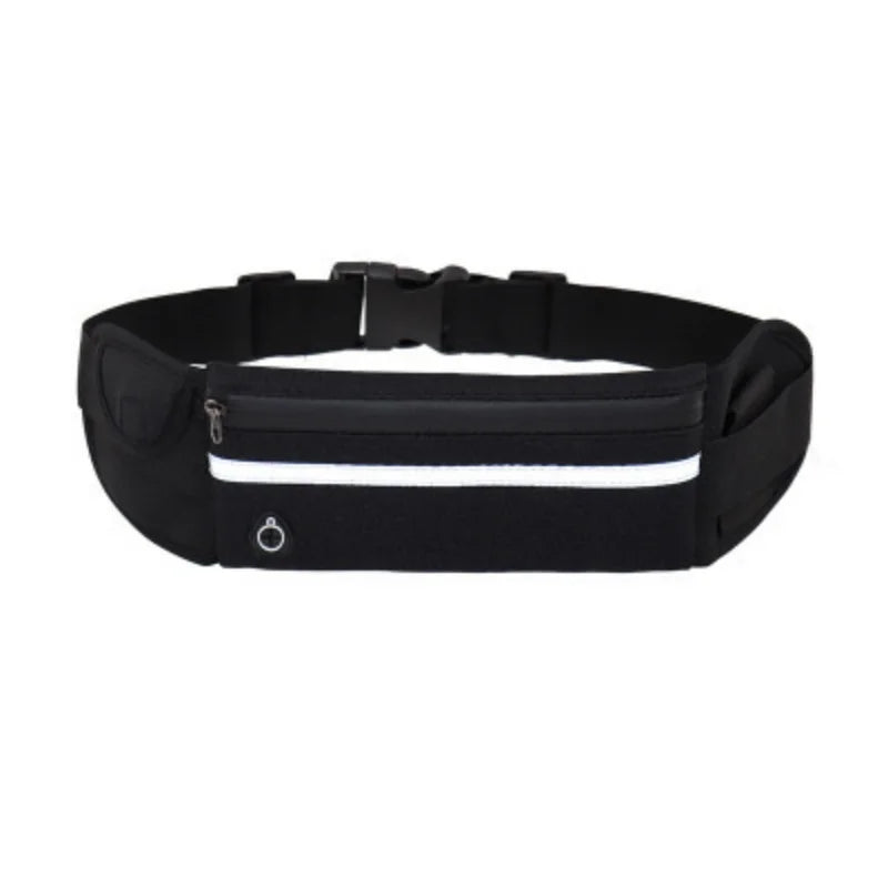 Waterproof Reflective Sports Waist Bag with Adjustable Strap for Running, Cycling & Fitness