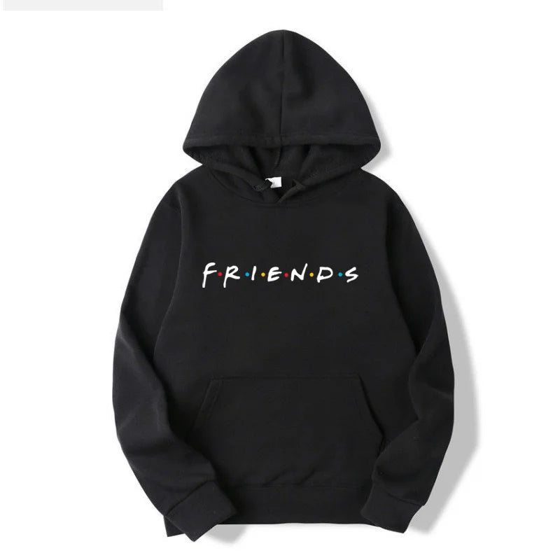 Unisex Friends Hoodie Sweatshirt – Casual Autumn & Winter Fashion