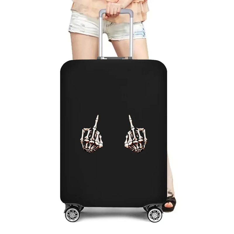 Luggage Cover for Suitcase | Protective Travel Case with Funny Patterns | 18-32 Inch Trolley Cover