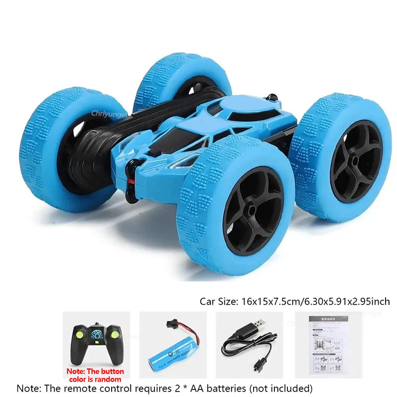 RC Stunt Car with 360° Flip, 2.4G Remote Control, Off-Road Drift, Kids & Adults Gift