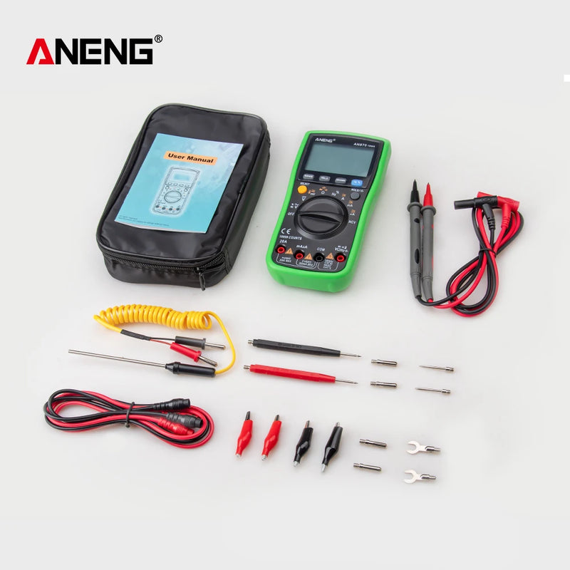 ANENG AN870 Digital Multimeter 19999 Counts True RMS AC/DC Voltage Tester Professional Voltimetro