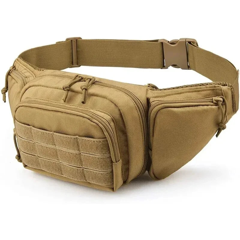 Tactical Fanny Pack | Nylon Hiking Waist Bag for Outdoor Sports, Camping, and Hunting