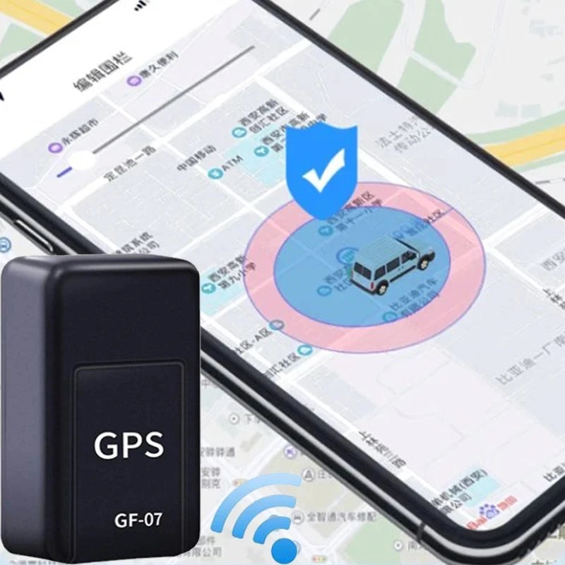 GPS Locator GF-07 Compact Vehicle Tracker – Precise Remote Positioning for Cars, Easy to Install