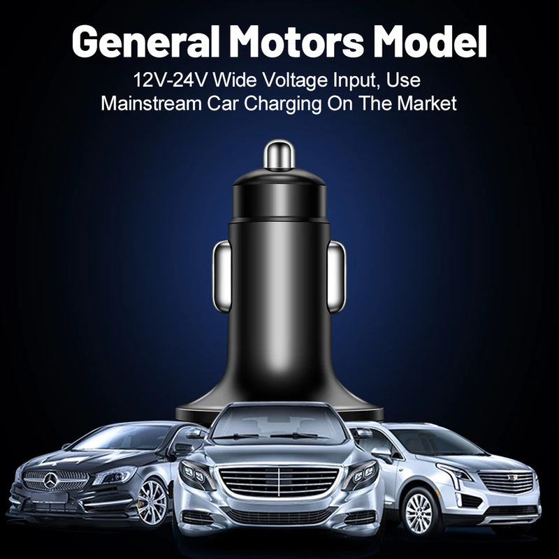 250W PD USB Car Charger – Fast Charging Adapter for iPhone, Xiaomi, Huawei, Samsung, and More