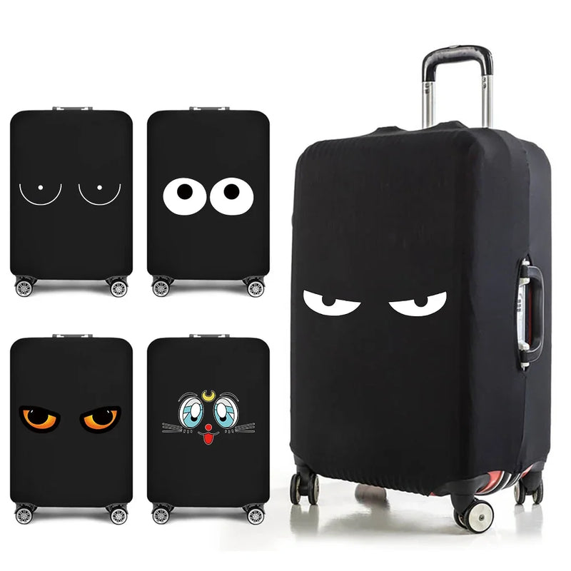 Luggage Cover for Suitcase | Protective Travel Case with Funny Patterns | 18-32 Inch Trolley Cover