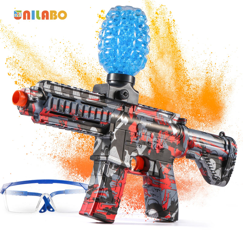 M416 ELECTRIC BALL BLASTER TOY GUN – HIGH-SPEED, METALLIC FINISH, RECHARGEABLE – PERFECT GIFT FOR KIDS & ADULTS