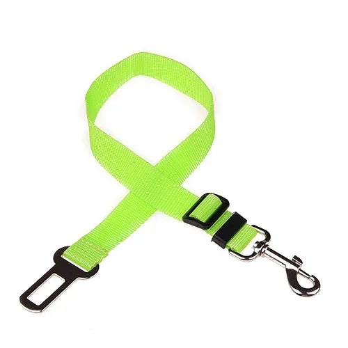 Adjustable Pet Car Seat Belt for Dogs & Cats, Safety Harness Lead Clip for Vehicle Travel