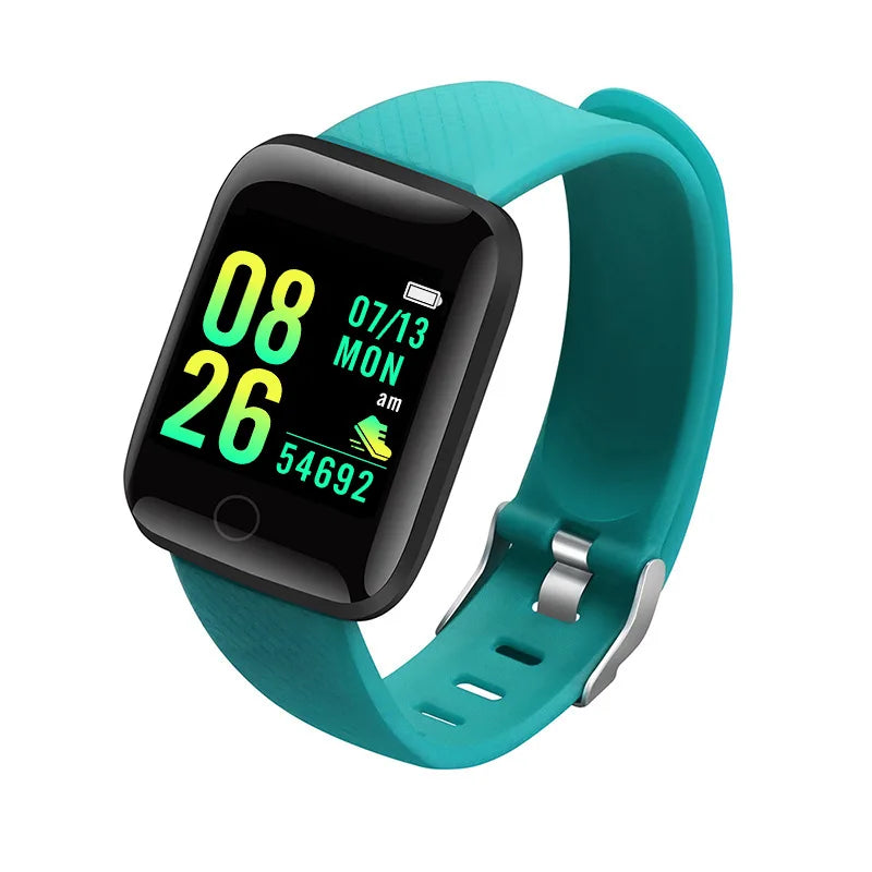 Smartwatch for Men & Women with Fitness Tracker, Heart Rate Monitor & Message Reminder – Compatible with Xiaomi, Huawei