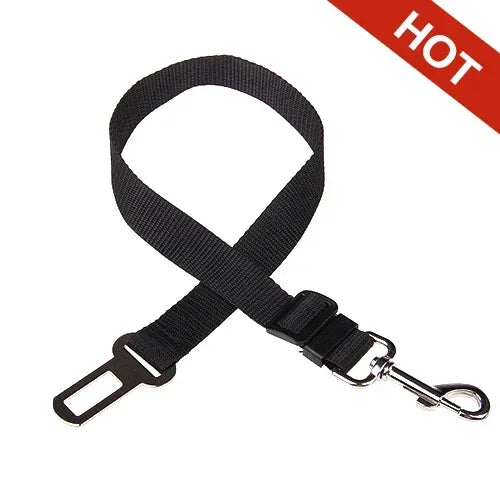 Adjustable Pet Car Seat Belt for Dogs & Cats, Safety Harness Lead Clip for Vehicle Travel