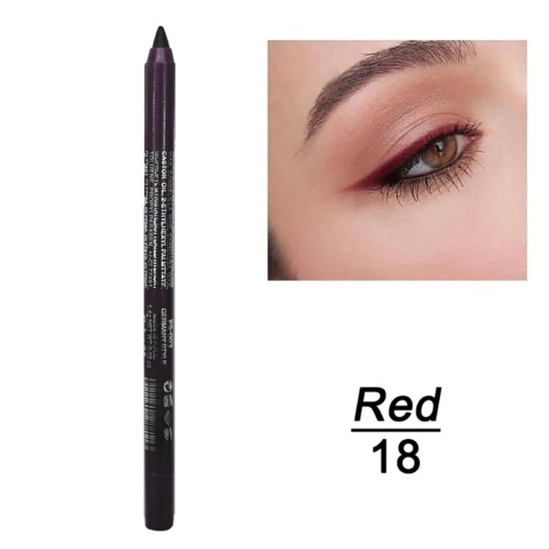 Waterproof Silkworm Pearlescent Eyeshadow & Eyeliner Pen | High Gloss Gel Pen