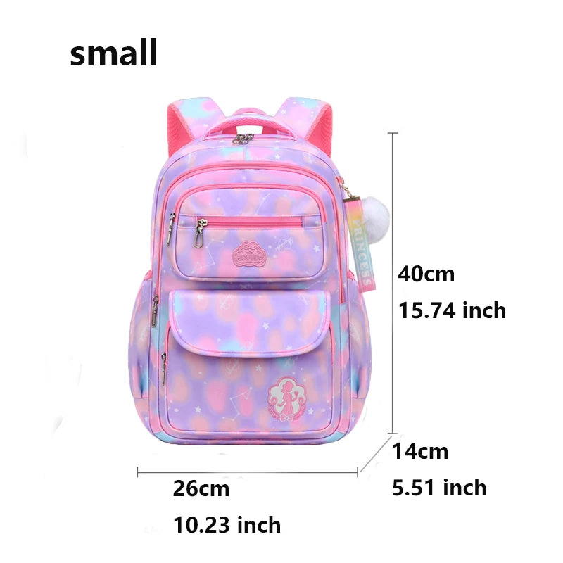 Cute Pink Girls Backpack for School – Waterproof Kawaii Child Schoolbag for Primary & Teenagers