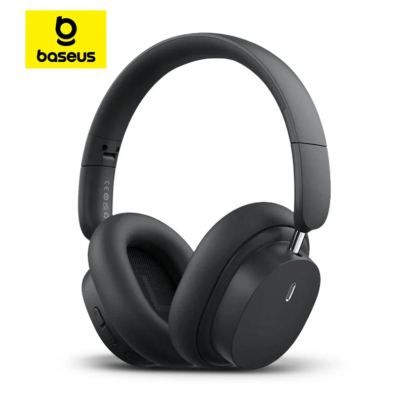 Baseus Bowie D05 Wireless Headphones – Bluetooth 5.3, 3D Spatial Audio, 40mm Driver, 70H Playtime