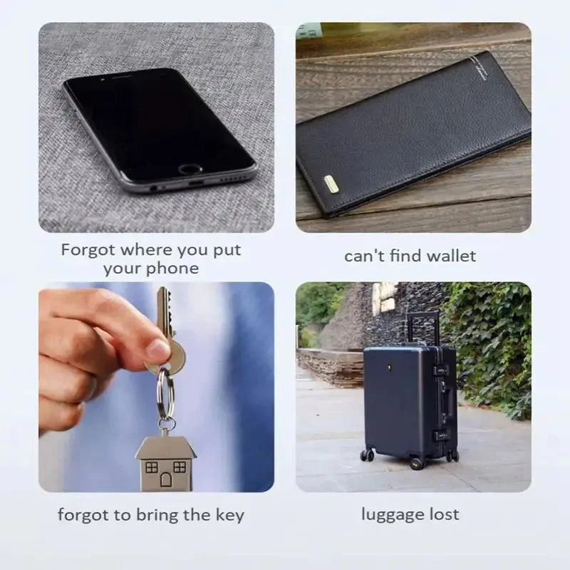 Xiaomi Mini GPS Tracker Bluetooth Locator for Keys, Pets, Kids, and Wallets with App Support