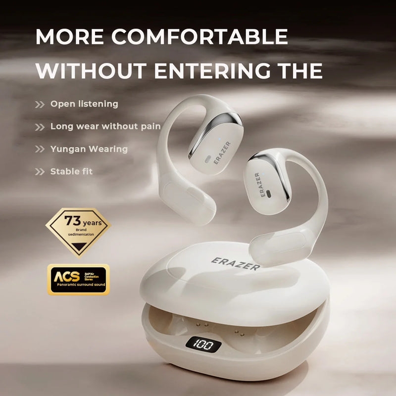 Lenovo ERAZER X9 Wireless Bluetooth 5.4 Headphones with Mic, Noise Reduction, Waterproof, and HiFi Sound