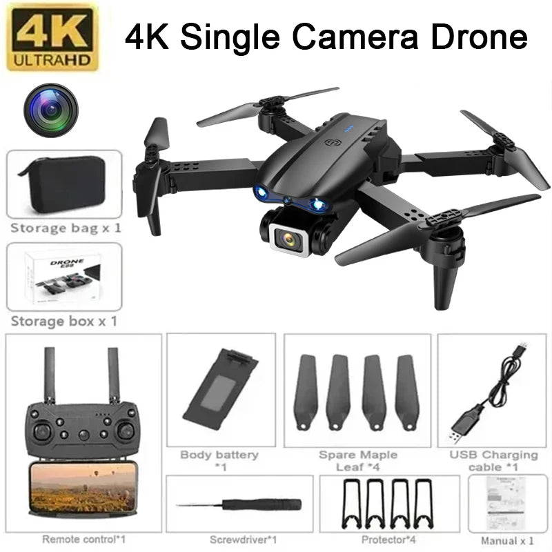 4K HD Aerial Photography Drone for Kids - Remote Control Aircraft with Camera