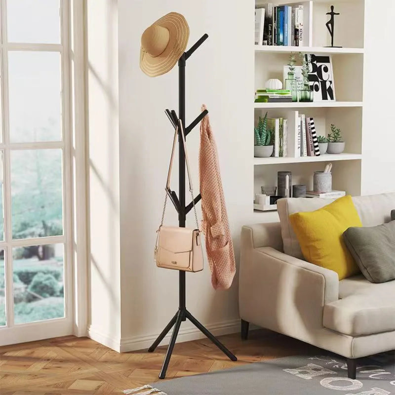 Modern Tree Branch Floor Coat Rack – Clothes & Hat Hanger with 9 Hooks for Bedroom & Living Room