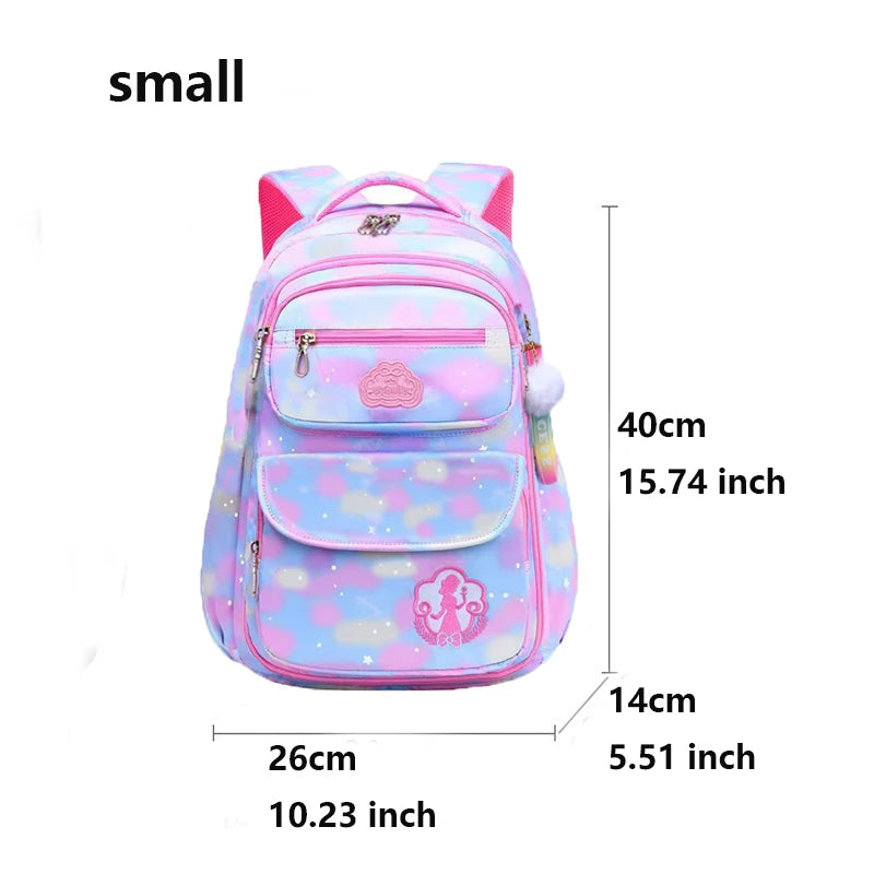 Cute Pink Girls Backpack for School – Waterproof Kawaii Child Schoolbag for Primary & Teenagers