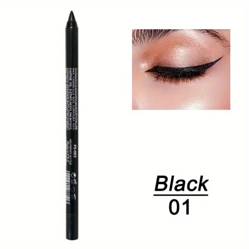 Waterproof Silkworm Pearlescent Eyeshadow & Eyeliner Pen | High Gloss Gel Pen