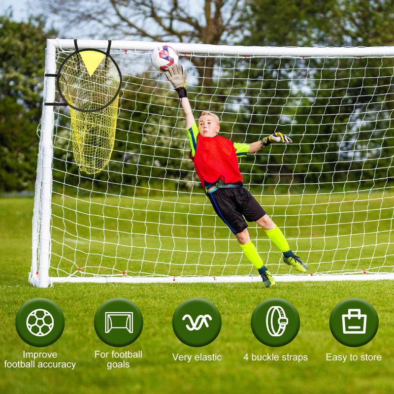 Foldable Football Target Net for Training – Easy Attach & Detach Soccer Goal for Accurate Practice