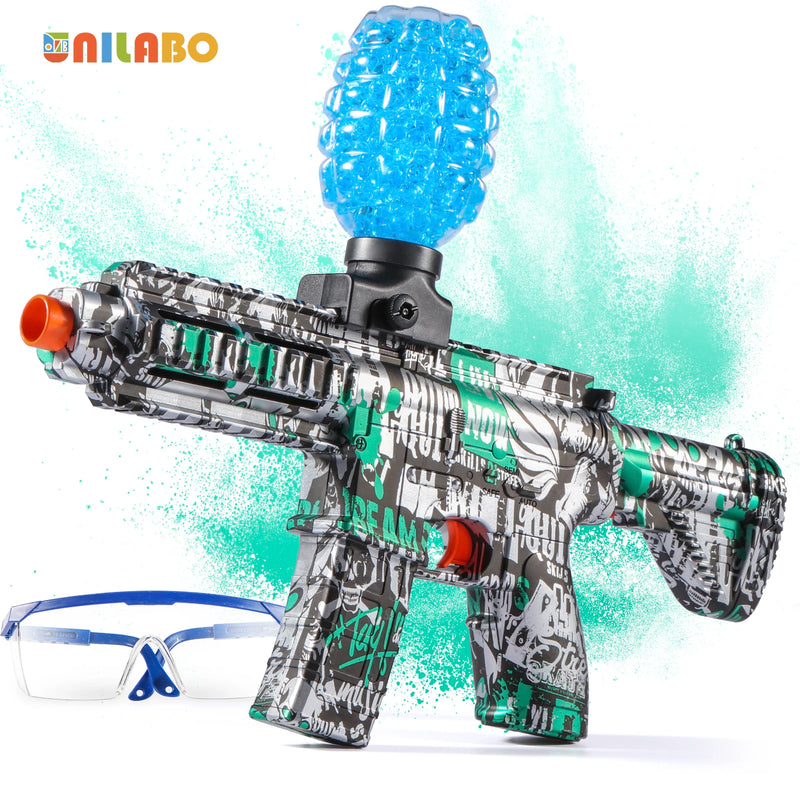 M416 ELECTRIC BALL BLASTER TOY GUN – HIGH-SPEED, METALLIC FINISH, RECHARGEABLE – PERFECT GIFT FOR KIDS & ADULTS