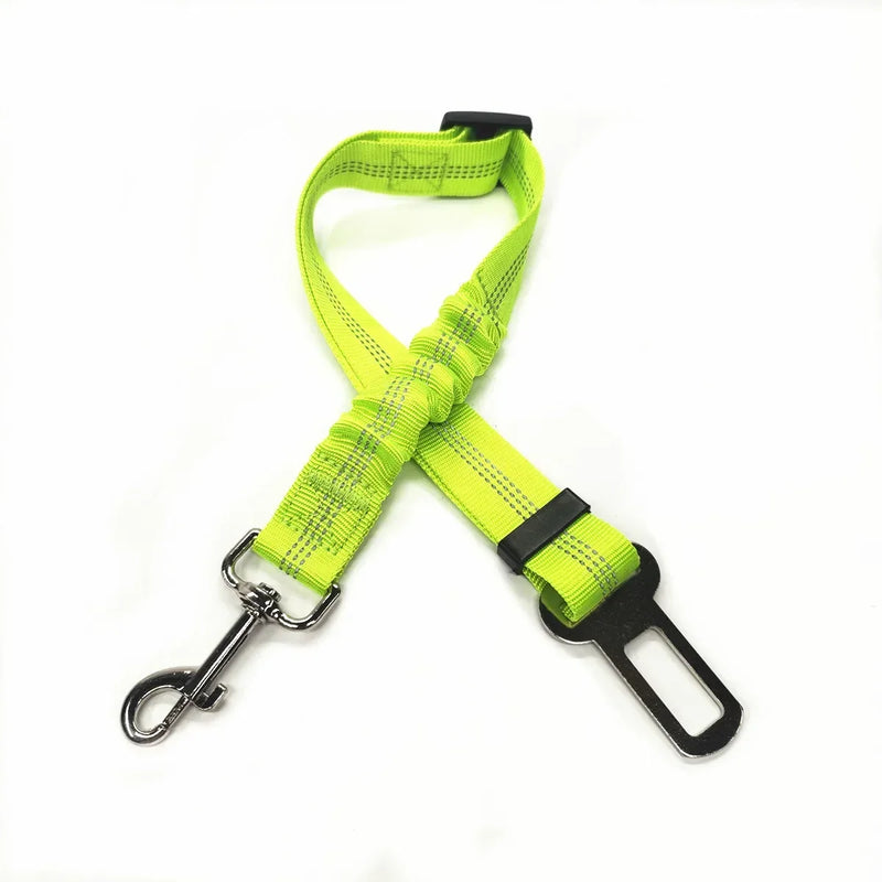 Adjustable Pet Car Seat Belt for Dogs & Cats, Safety Harness Lead Clip Vehicle Seatbelt