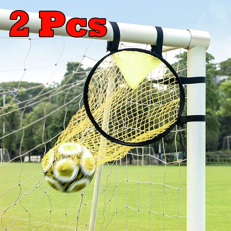 Foldable Football Target Net for Training – Easy Attach & Detach Soccer Goal for Accurate Practice