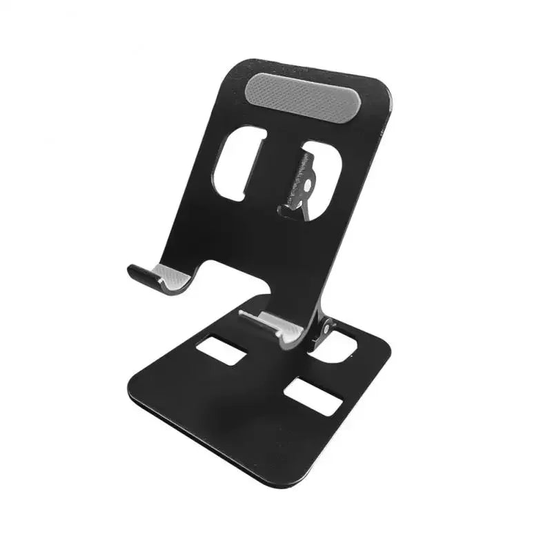 Foldable Metal Desktop Phone Stand – Universal Holder for iPhone, iPad, Tablets & Smartphones