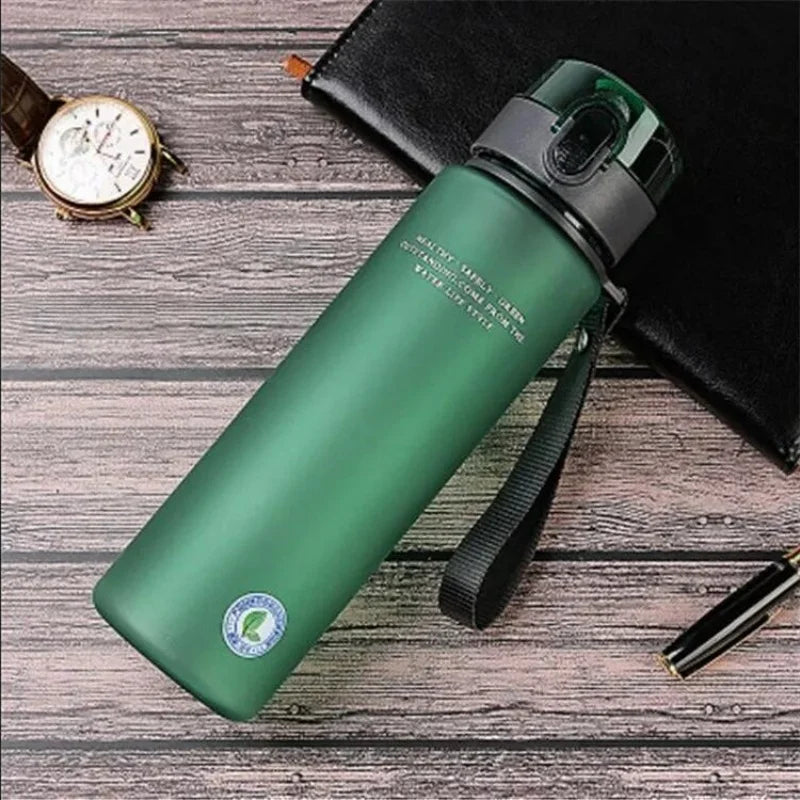 Portable BPA-Free Leak-Proof Sports Water Bottle – Frosted High-Quality for Adults & Children