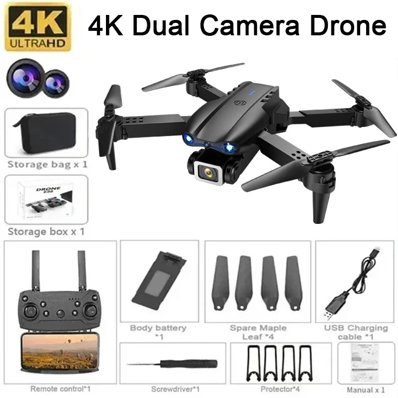 4K HD Aerial Photography Drone for Kids - Remote Control Aircraft with Camera