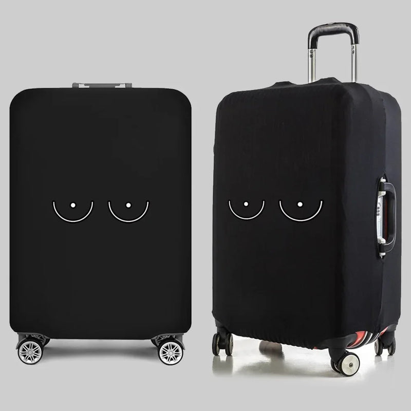 Luggage Cover for Suitcase | Protective Travel Case with Funny Patterns | 18-32 Inch Trolley Cover